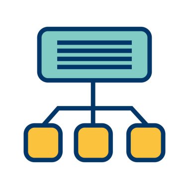 İllüstrasyon Site Haritası Simgesi