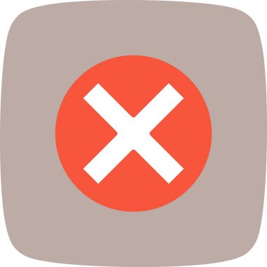  İllüstrasyon İptal Simgesi