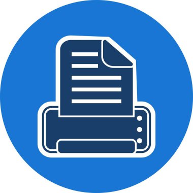 İllüstrasyon Baskı Simgesi