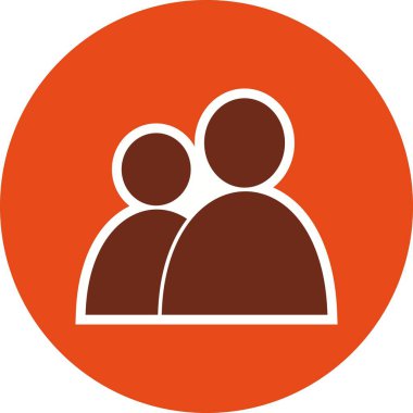 İllüstrasyon Kullanıcıları Simgesi