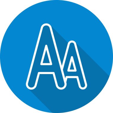 İllüstrasyon Yazı Tipi Simgesi