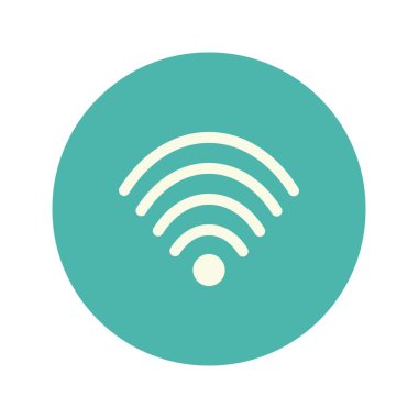 İllüstrasyon Wifi Simgesi