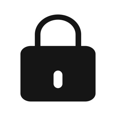 Resimde kilit simgesi