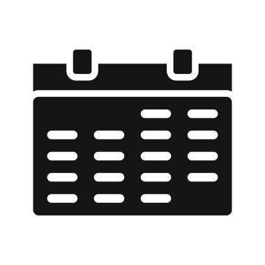 İllüstrasyon Takvim Simgesi