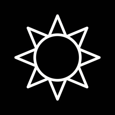 İllüstrasyon Parlaklık Simgesi