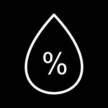 İllüstrasyon Nem Simgesi