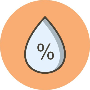 İllüstrasyon Nem Simgesi