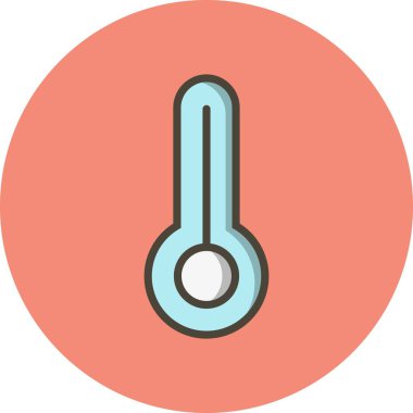 İllüstrasyon Sıcaklık Simgesi