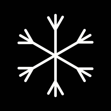 İllüstrasyon Kar Simgesi