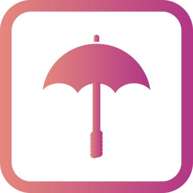 İllüstrasyon Şemsiye Simgesi