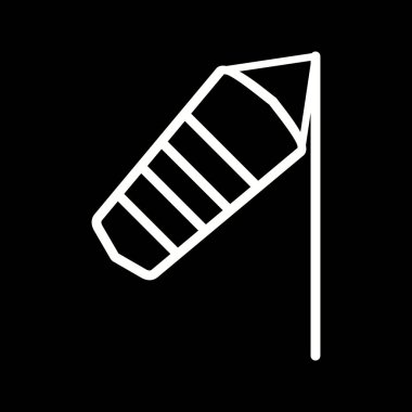 İllüstrasyon Rüzgarlı Simge