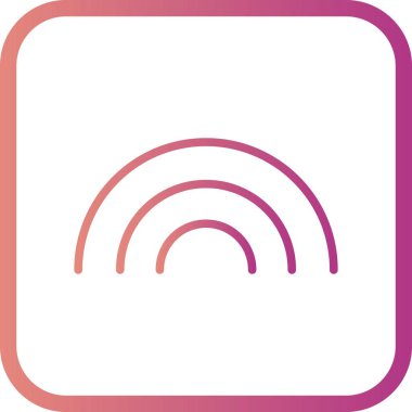 İllüstrasyon Gökkuşağı Simgesi