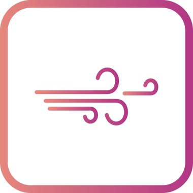 İllüstrasyon Rüzgar Simgesi