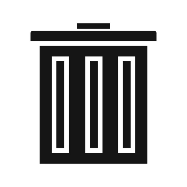 Illustration Trash Icon — Stock Photo, Image