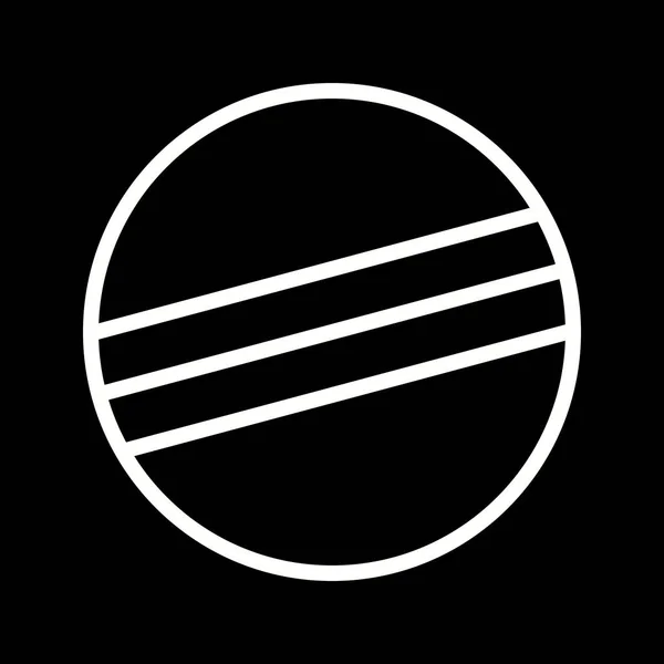 Illustration Eclipse Icon — Stock Photo, Image
