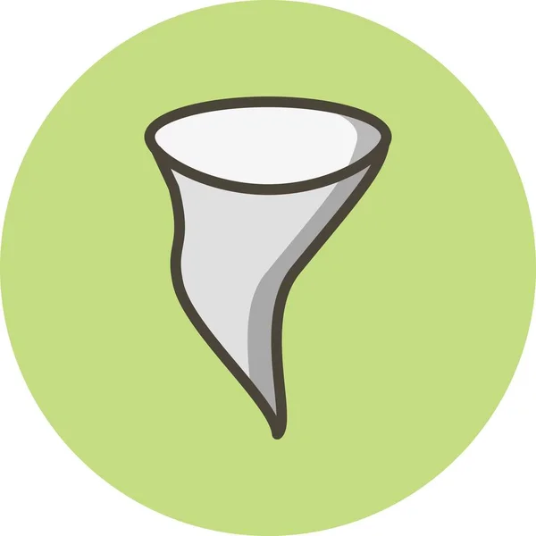 Illusztráció Tornado Icon — Stock Fotó