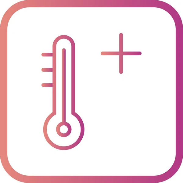 Ilustración Icono caliente —  Fotos de Stock