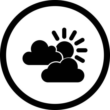 İllüstrasyon Sunny Icon