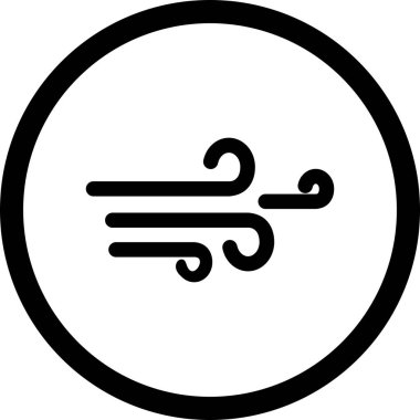 İllüstrasyon Rüzgar Simgesi
