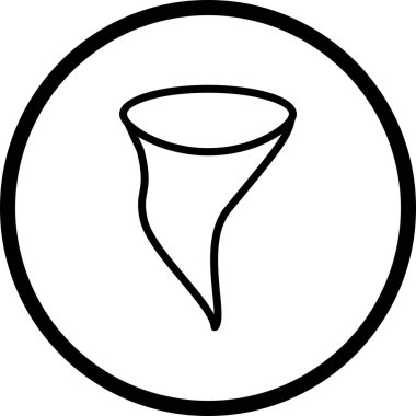 İllüstrasyon Tornado Simgesi
