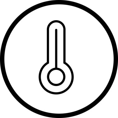 İllüstrasyon Sıcaklık Simgesi