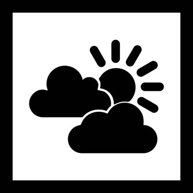 İllüstrasyon Sunny Icon