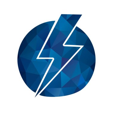 İllüstrasyon Elektrik ŞokU Simgesi