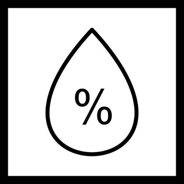 İllüstrasyon Nem Simgesi