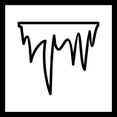 İllüstrasyon Icicle Simgesi