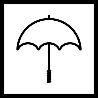 İllüstrasyon Şemsiye Simgesi