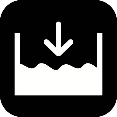 Resim Aşağıda deniz seviyesi Simgesi