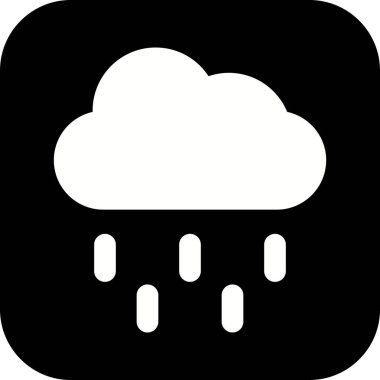 İllüstrasyon Yağmur Simgesi