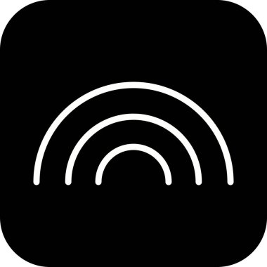 İllüstrasyon Gökkuşağı Simgesi