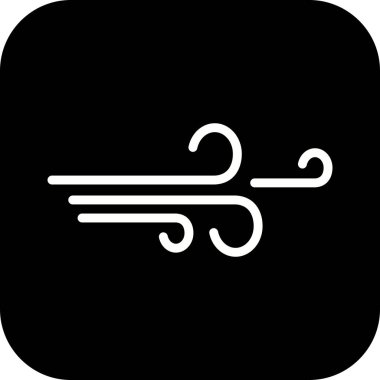 İllüstrasyon Rüzgar Simgesi