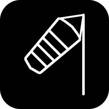 İllüstrasyon Rüzgarlı Simge