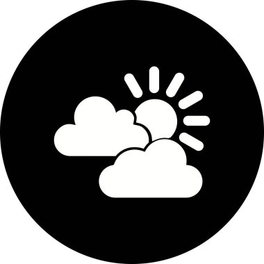 İllüstrasyon Sunny Icon