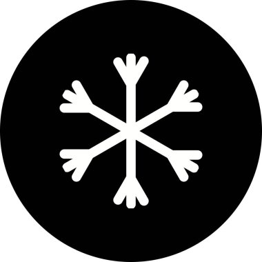 İllüstrasyon Kar Simgesi