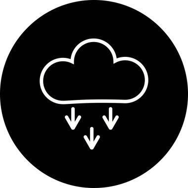 İllüstrasyon Önsipitasyon Simgesi