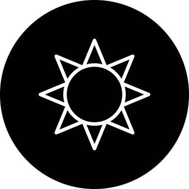 İllüstrasyon Parlaklık Simgesi