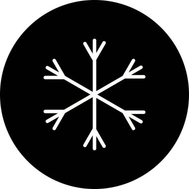 İllüstrasyon Kar Simgesi