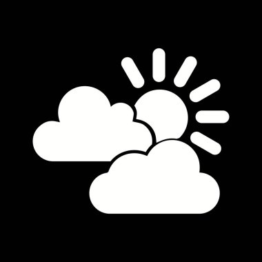 İllüstrasyon Sunny Icon