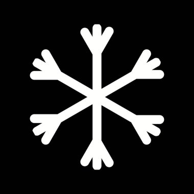 İllüstrasyon Kar Simgesi