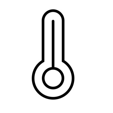 İllüstrasyon Sıcaklık Simgesi