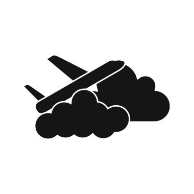 İllüstrasyon Düzlem bulut Simgesi