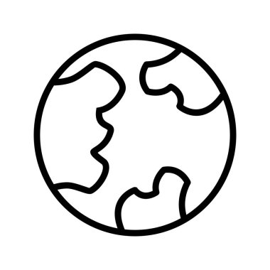 İllüstrasyon Küre Simgesi