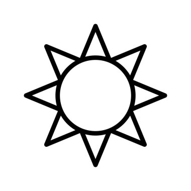 İllüstrasyon Parlaklık Simgesi