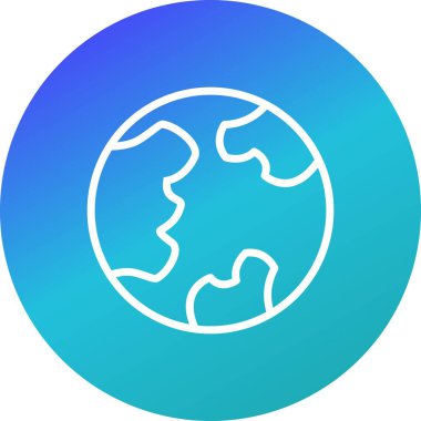 İllüstrasyon Küre Simgesi