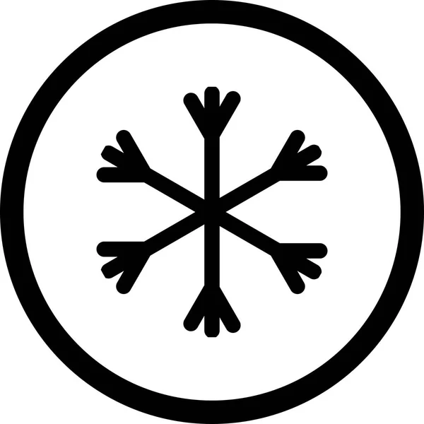 Ilustração Snow Icon — Fotografia de Stock