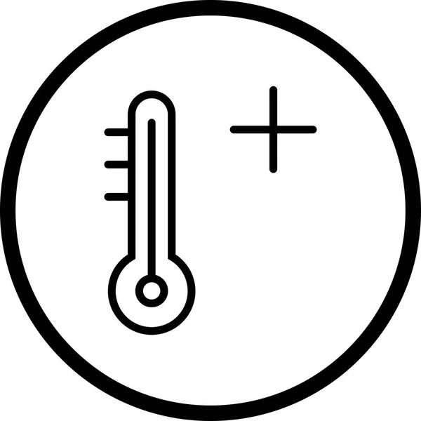 Ilustração Hot Icon — Fotografia de Stock