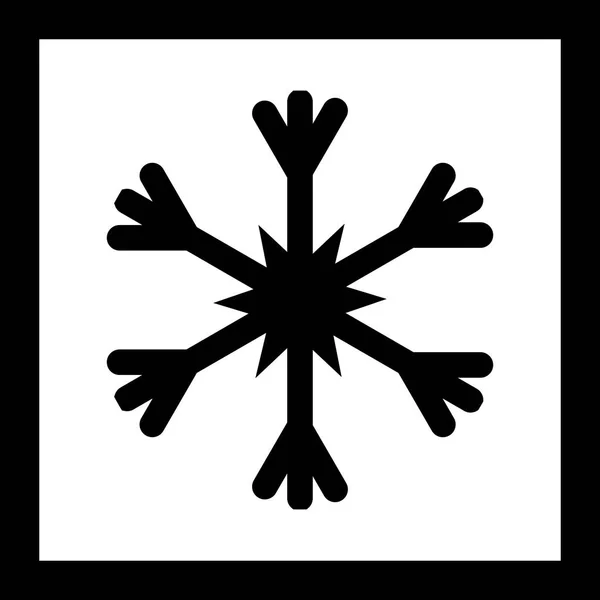 Illustration Schneeflockensymbol — Stockfoto